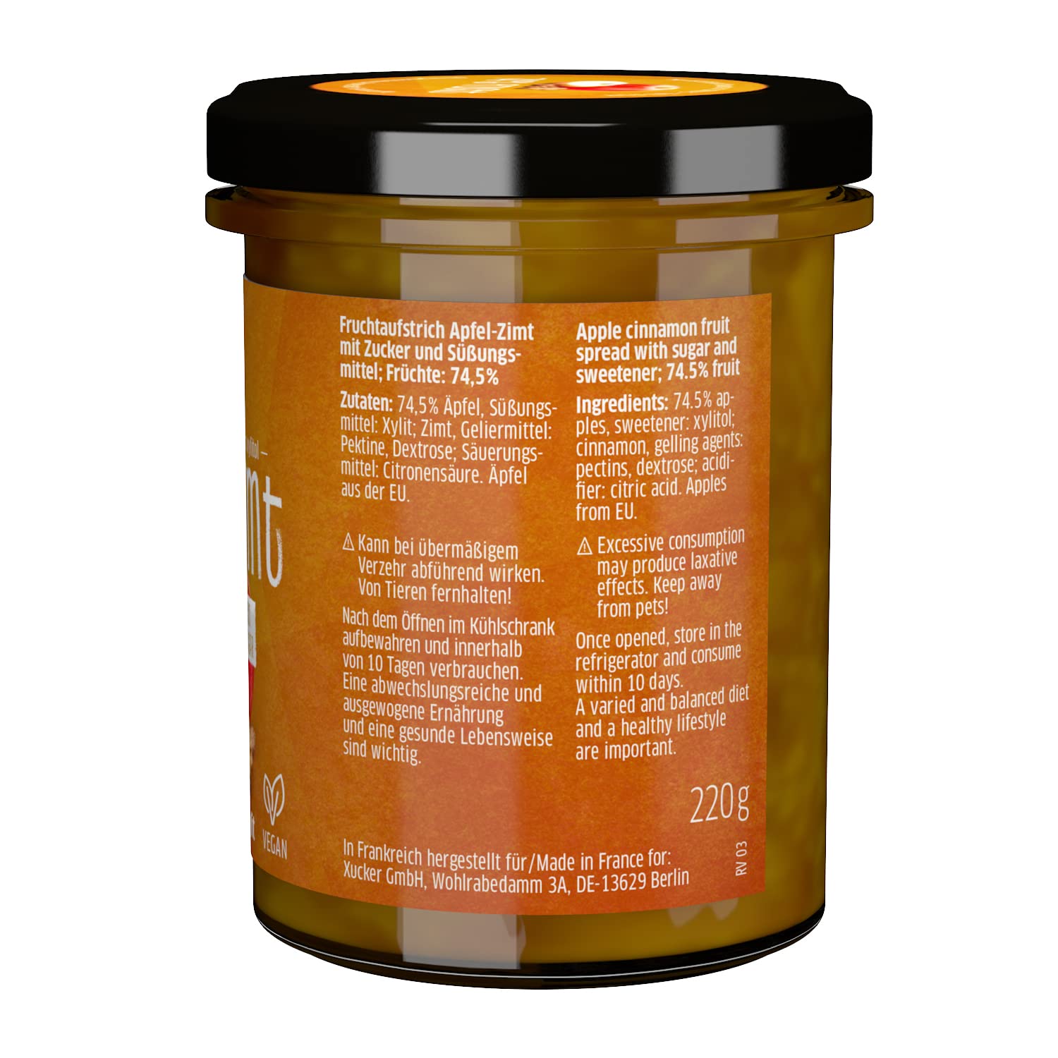 xucker-fruchtaufstrich-apfel-zimt-zwetschge-set-mit-xylit-zuckerreduziert-vegan- image 4