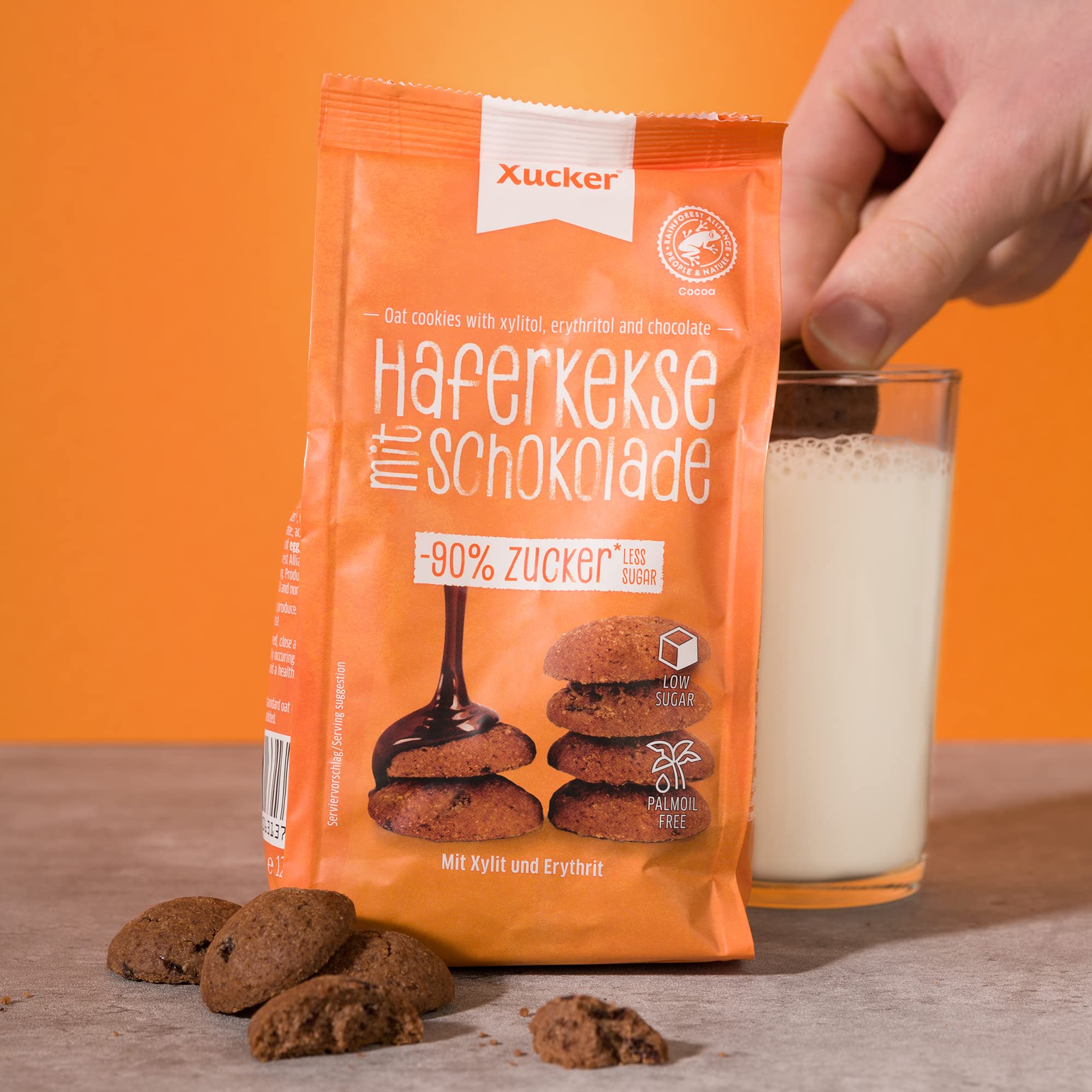 xucker-haferkekse-mit-xylit-vollmilchschokolade-125-g image 6