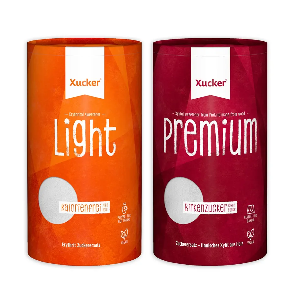 xucker-premium-xylit-xucker-light-erythrit-2-x-1-kg-dosen-set image 1