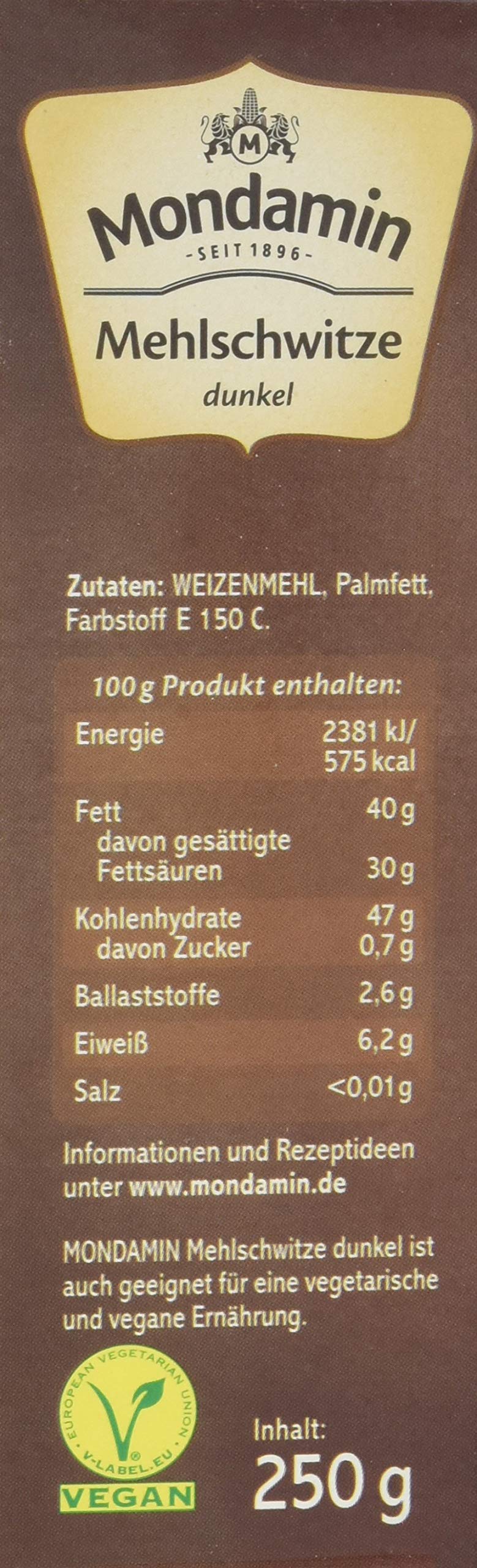 mondamin-klassische-mehlschwitze-dunkel-8x250-g-vegane-saucenbasis image 2