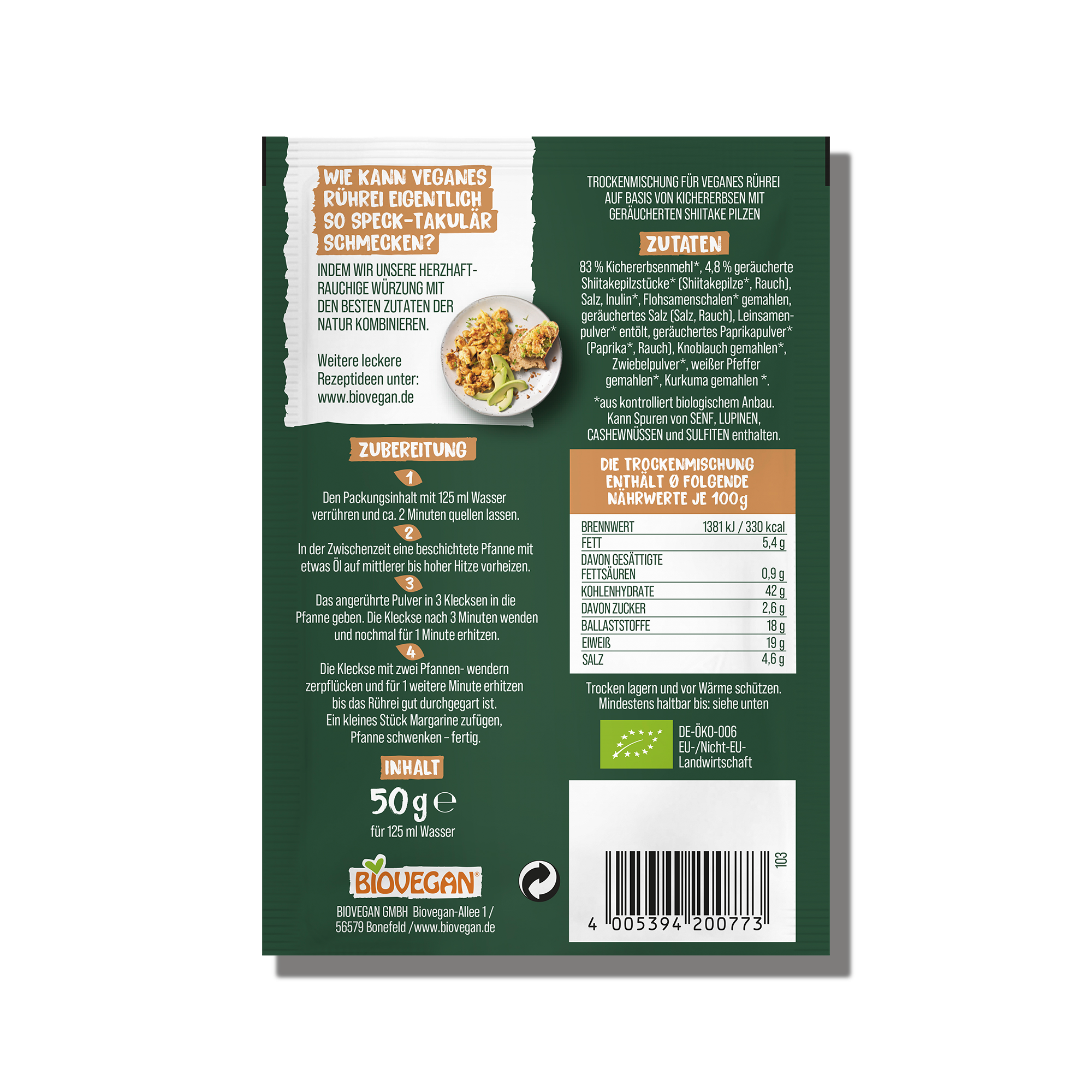 biovegan-veganes-r-hrei-mit-speck-ersatz-fertig-mix-auf-kichererbsenbasis image 2