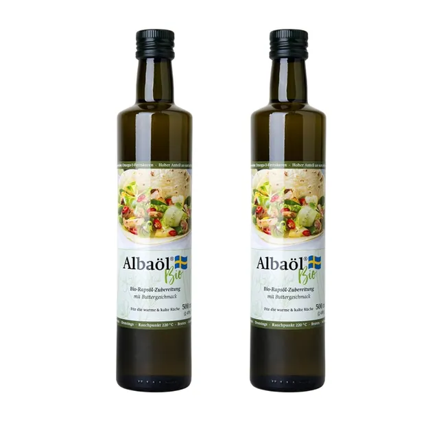 alba-l-bio-raps-l-zubereitung-mit-buttergeschmack-2-x-500-ml image 1