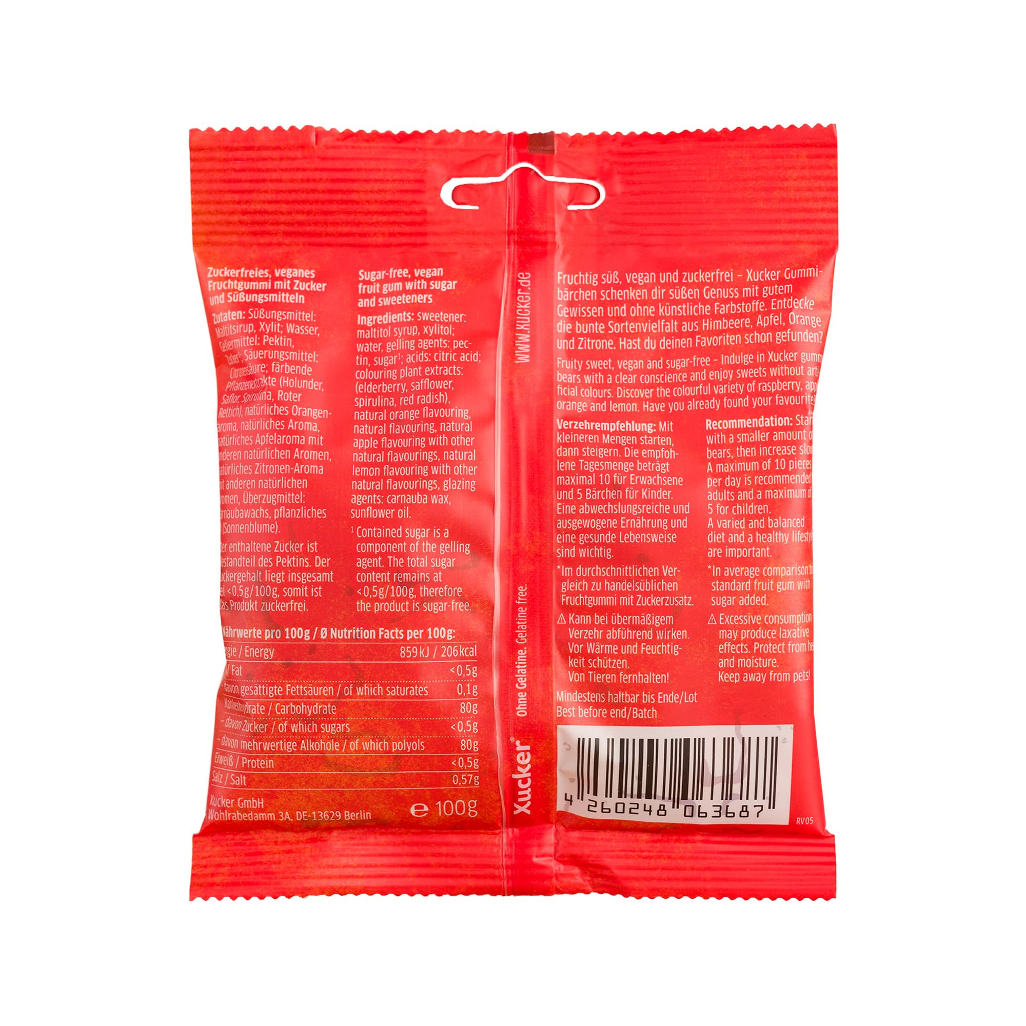 xucker-gummib-rchen-ohne-zucker-100-g-vegan-mit-xylit image 6