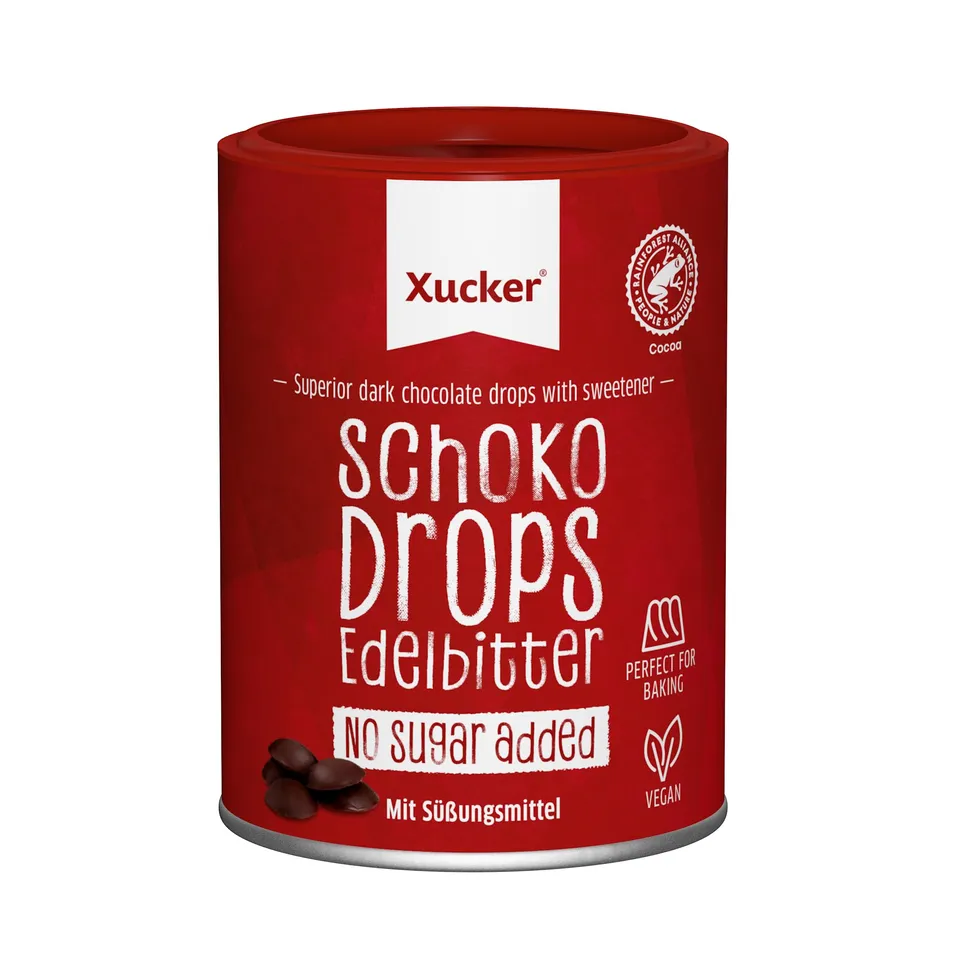 xucker-schoko-drops-edelbitter-mit-xylit-200-g-vegan-zum-backen image 1