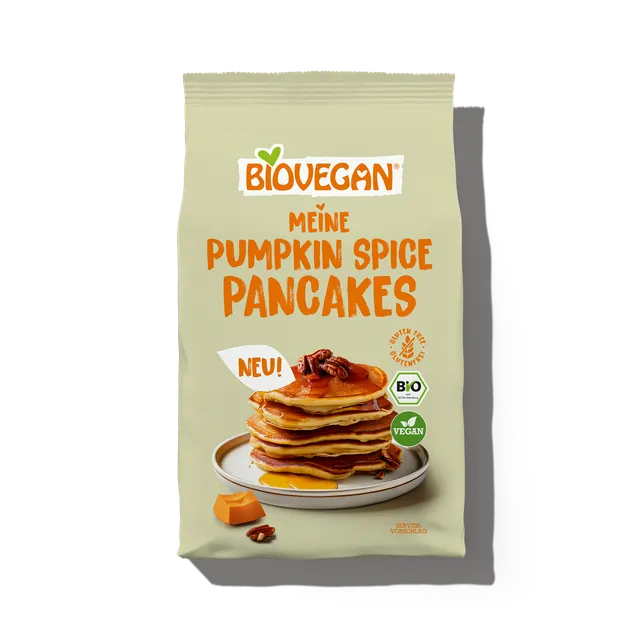 biovegan-pumpkin-spice-pancakes-vegane-bio-backmischung-herbstlich image 1