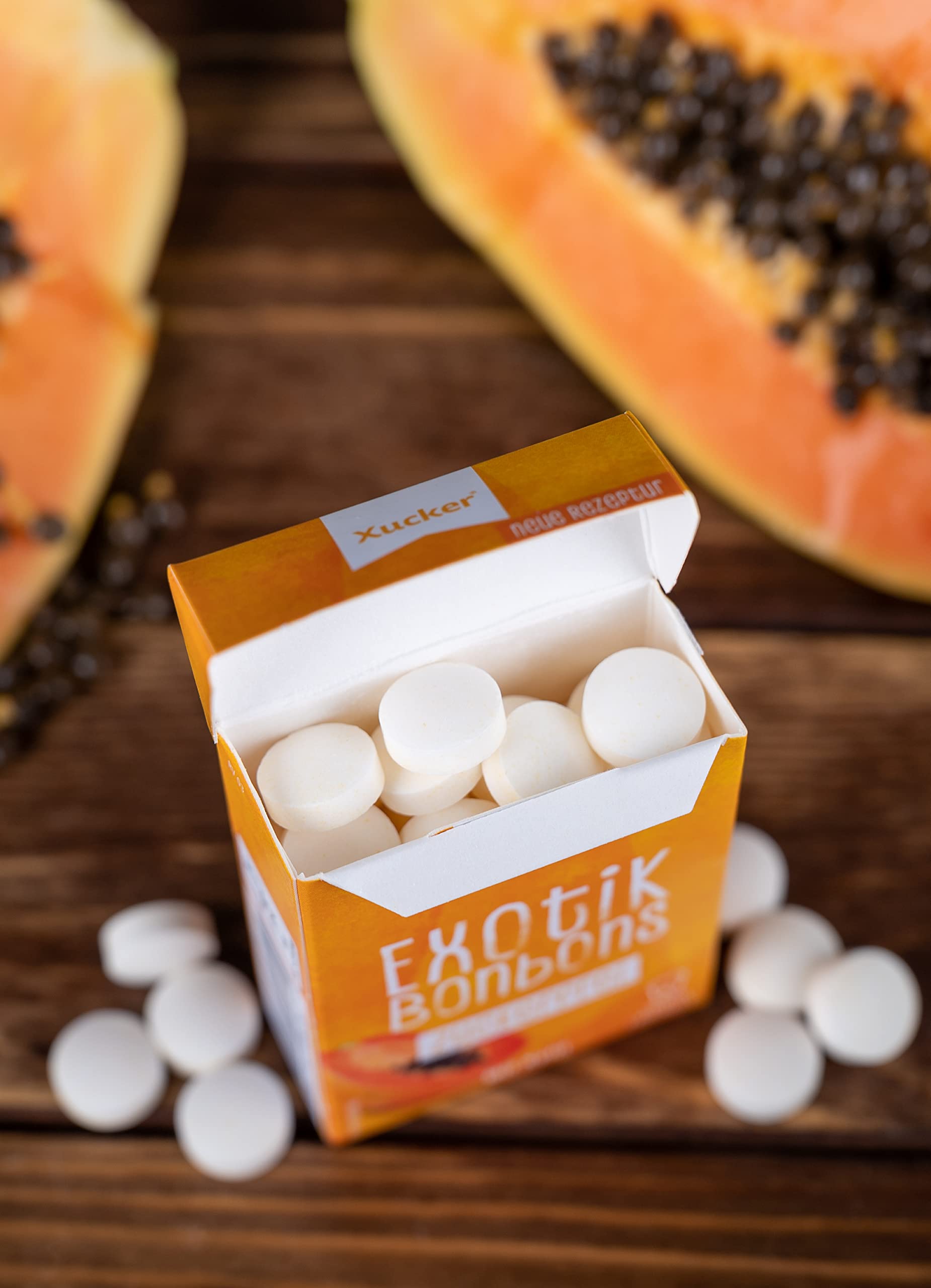 xucker-xylit-bonbons-exotik-ohne-talkum-600g-zuckerfrei image 2