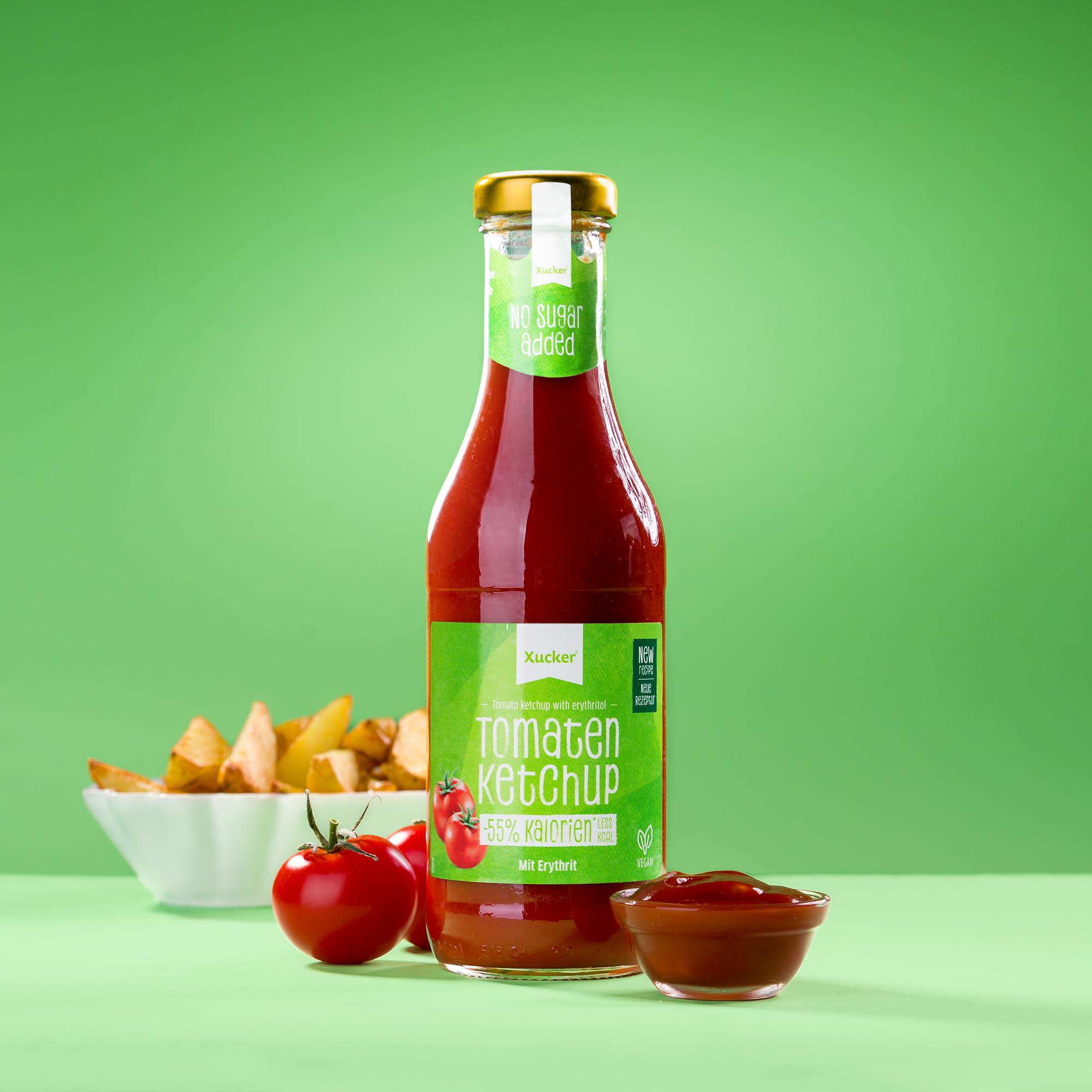 xucker-ketchup-mit-erythrit-500-ml-ohne-zuckerzusatz-vegan image 2