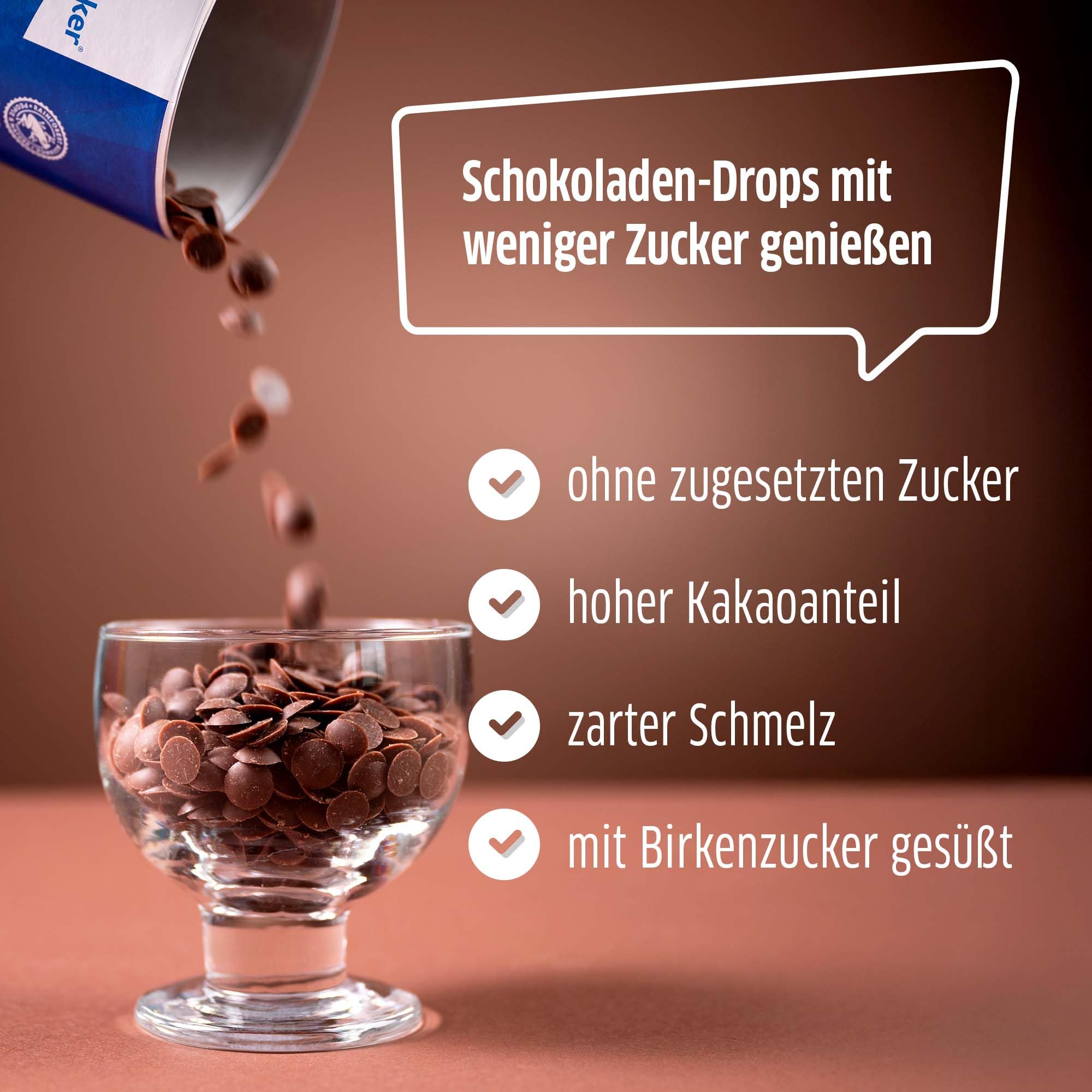 xucker-schoko-drops-vollmilch-mit-xylit-200-g-min-42-kakao image 3