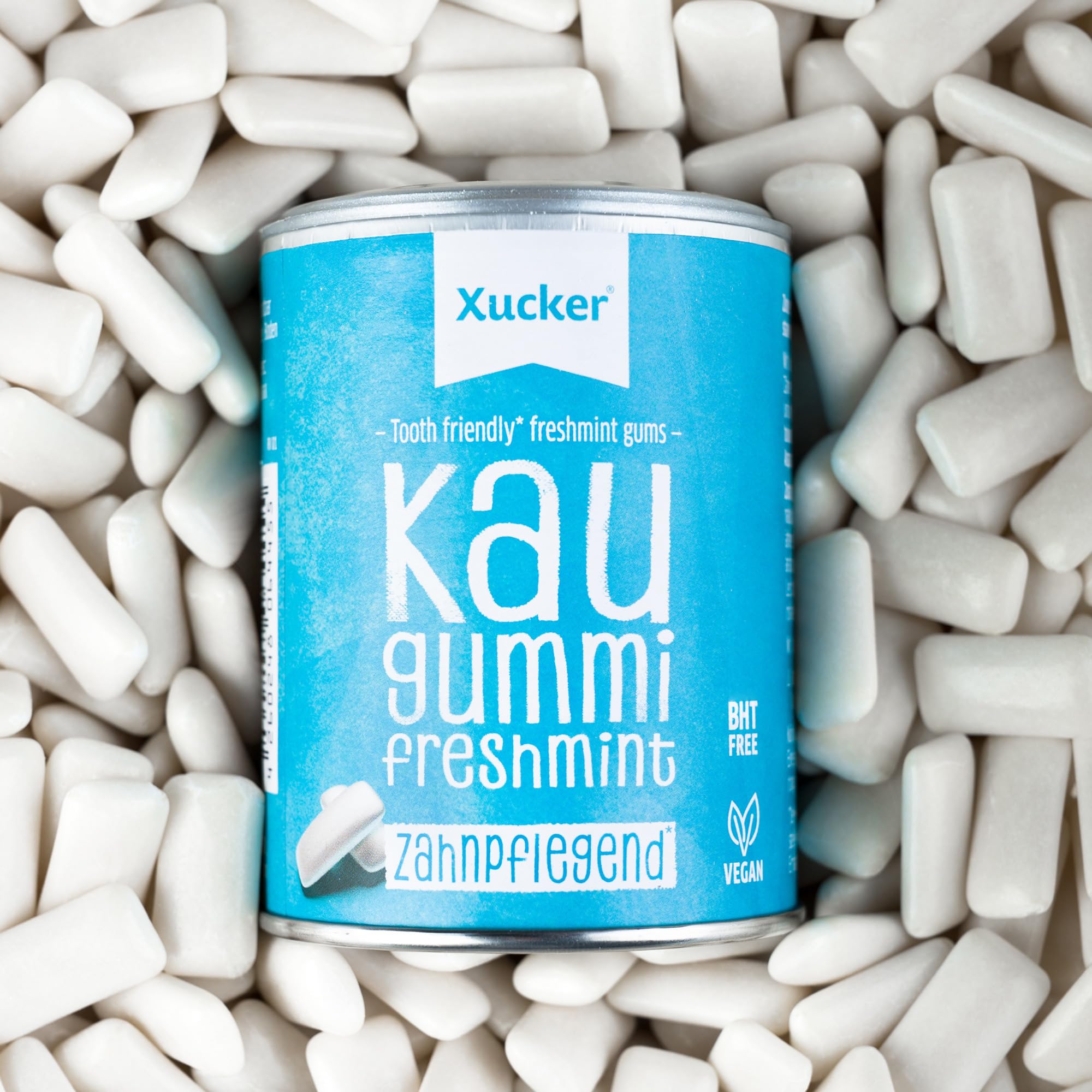 xucker-zahnpflege-kaugummis-freshmint-xylit-100-g-dose image 3