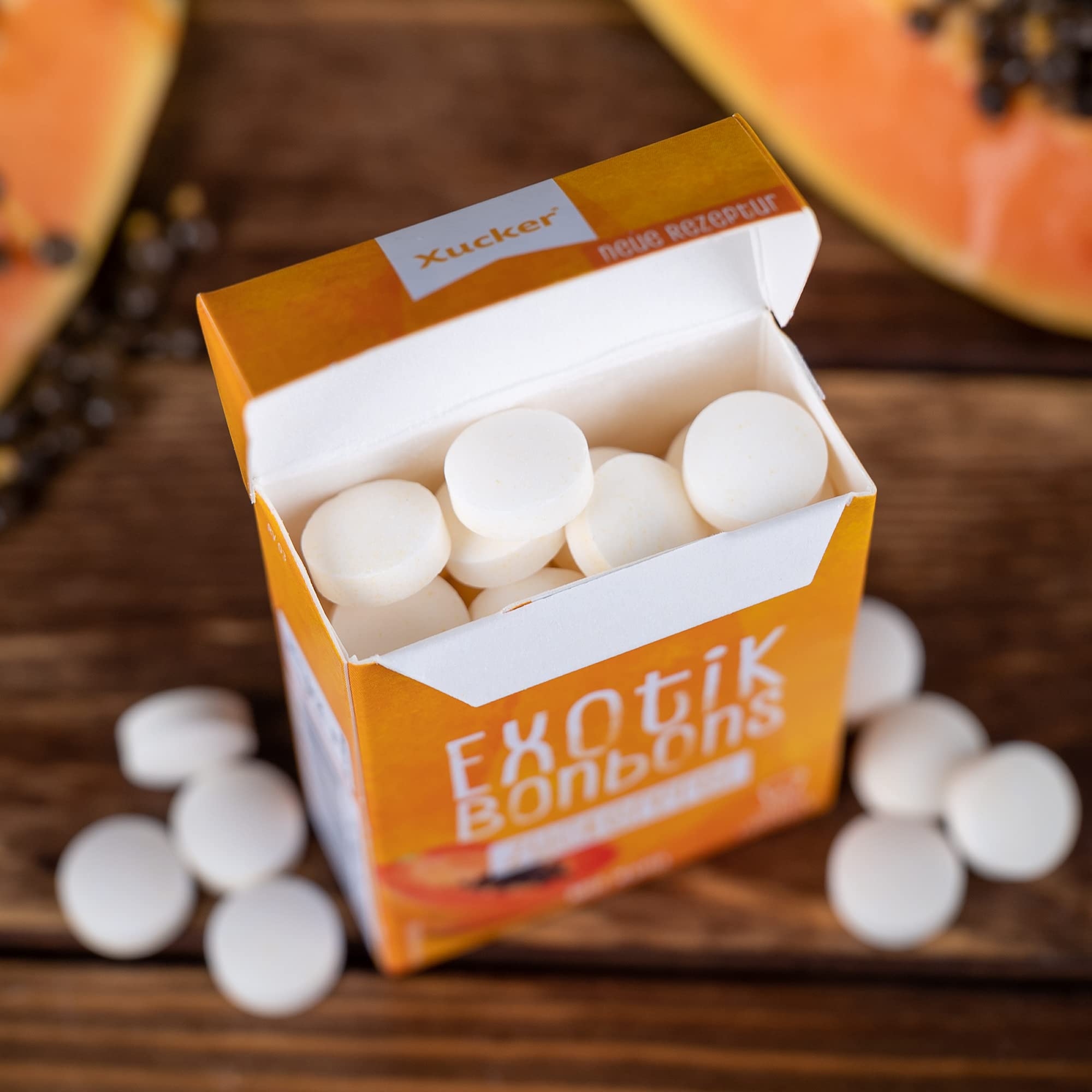xucker-xylit-bonbons-exotik-ohne-talkum-50g-zuckerfrei image 3