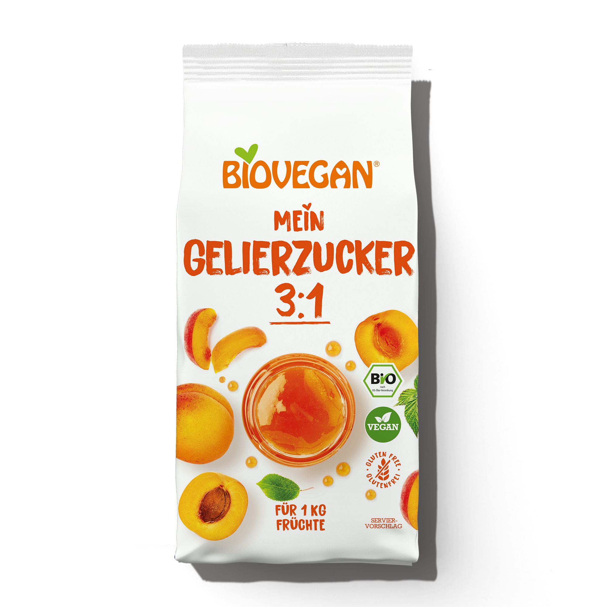 biovegan-gelierzucker-3-1-bio-rohrohrzucker-mit-apfelpektin-f-r-marmelade image 1