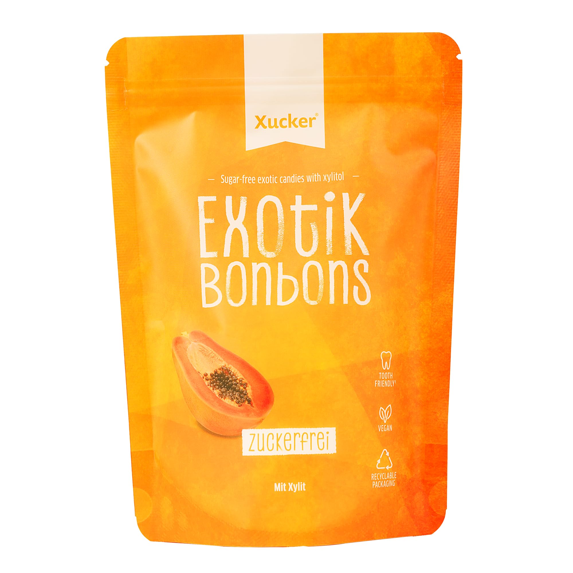 xucker-xylit-bonbons-exotik-ohne-talkum-600g-zuckerfrei image 1