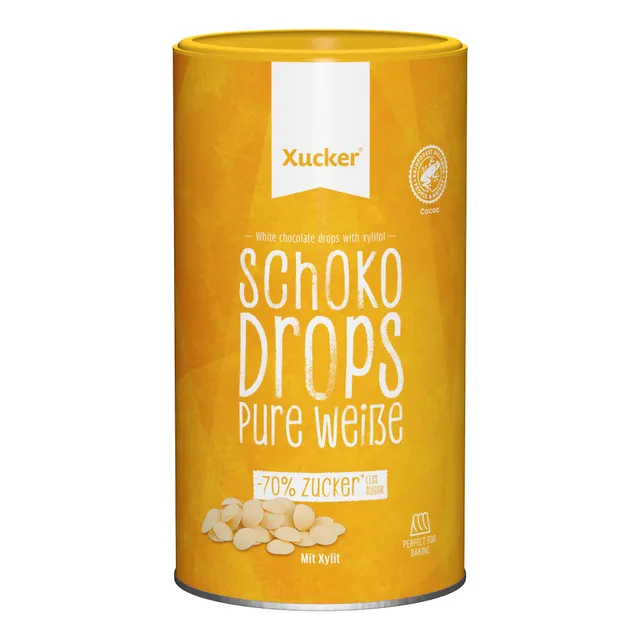 xucker-schoko-drops-wei-e-schokolade-mit-xylit-750-g image 1