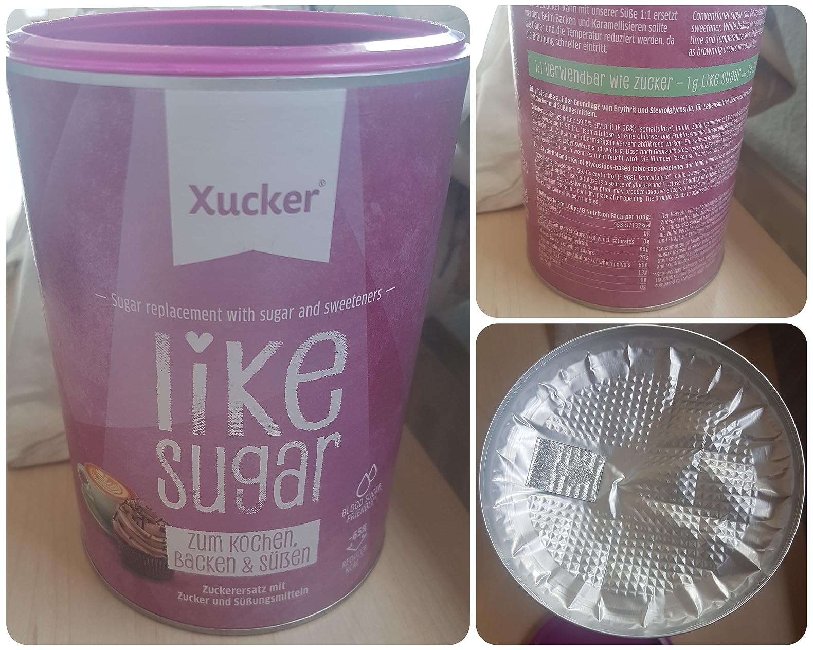 Backen wie mit Zucker