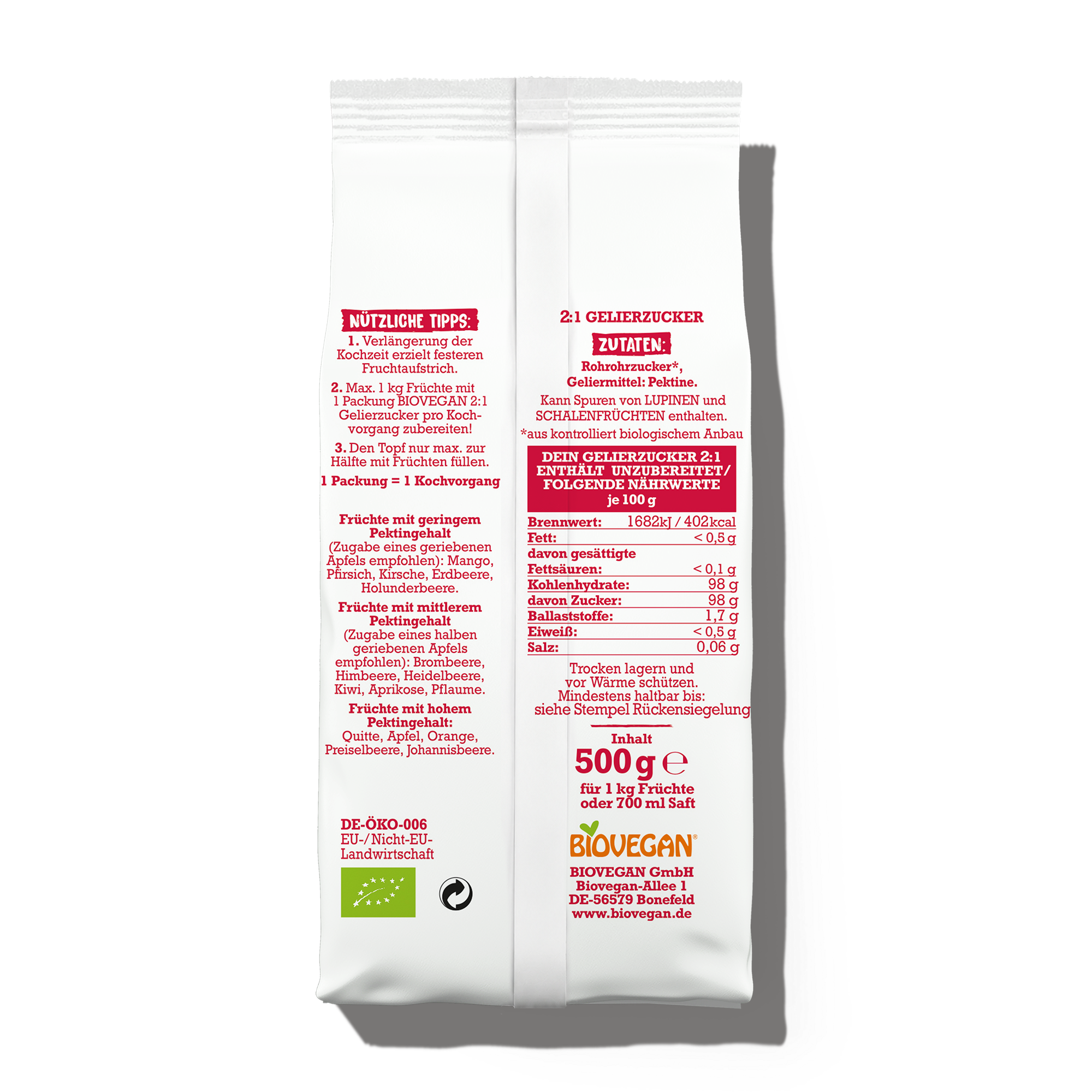 biovegan-gelierzucker-2-1-500-g-aus-rohrohrzucker-und-apfelpektin image 2