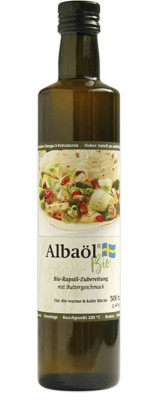 alba-l-bio-3-x-500-ml-schwedische-raps-l-zubereitung-mit-buttergeschmack image 1