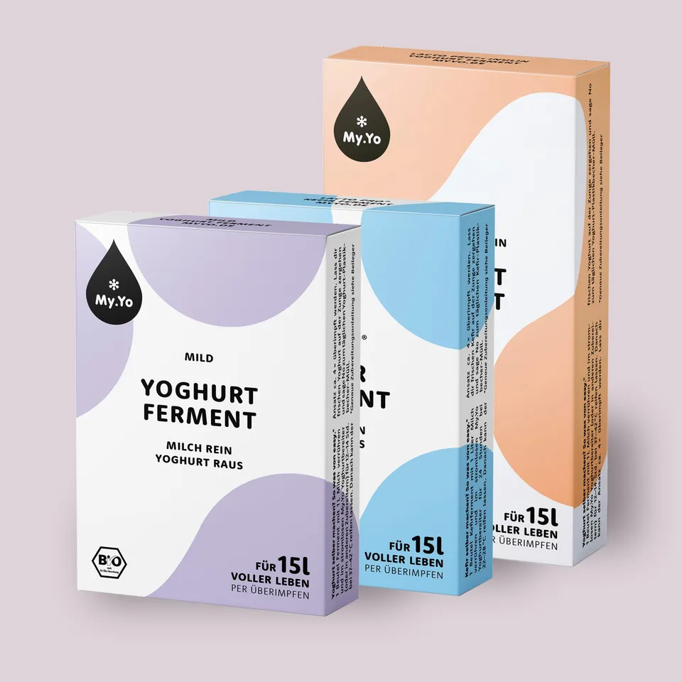 my-yo-set-1-kefir-joghurt-mild-joghurt-mit-inulin-3er-fermente-set image 1